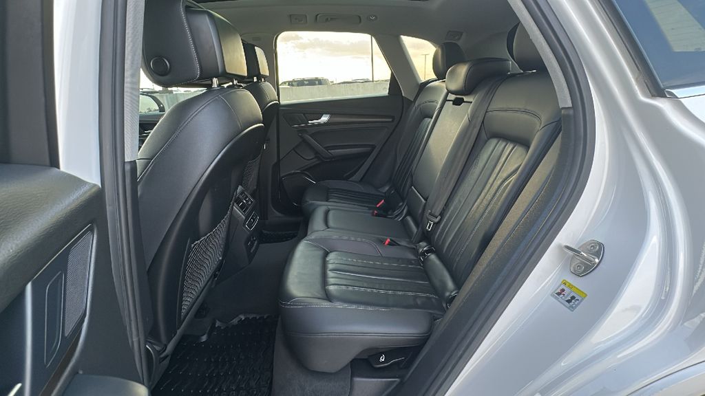 2022 Audi Q5 45 S line Premium White at North Houston Mitsubishi