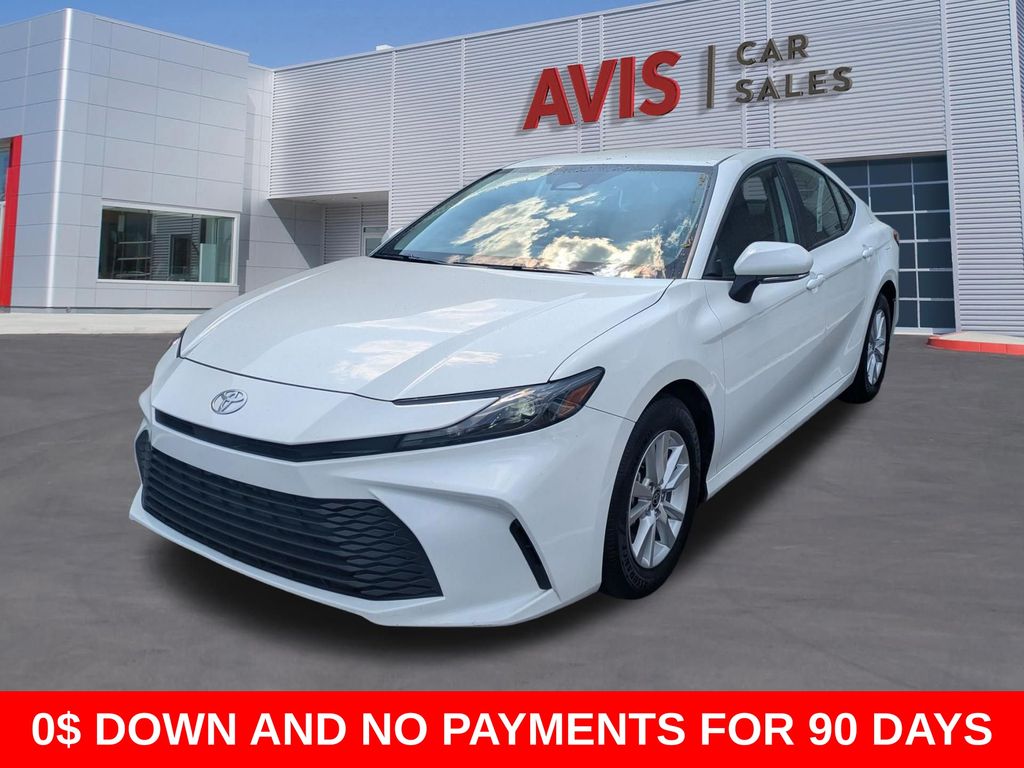 Ice Cap 2025 Toyota Camry LE FWD Sedan Front-Wheel Drive Continuously Variable Transmission