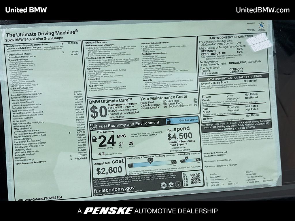 Thumbnail: 2026 BMW 8 Series - 15