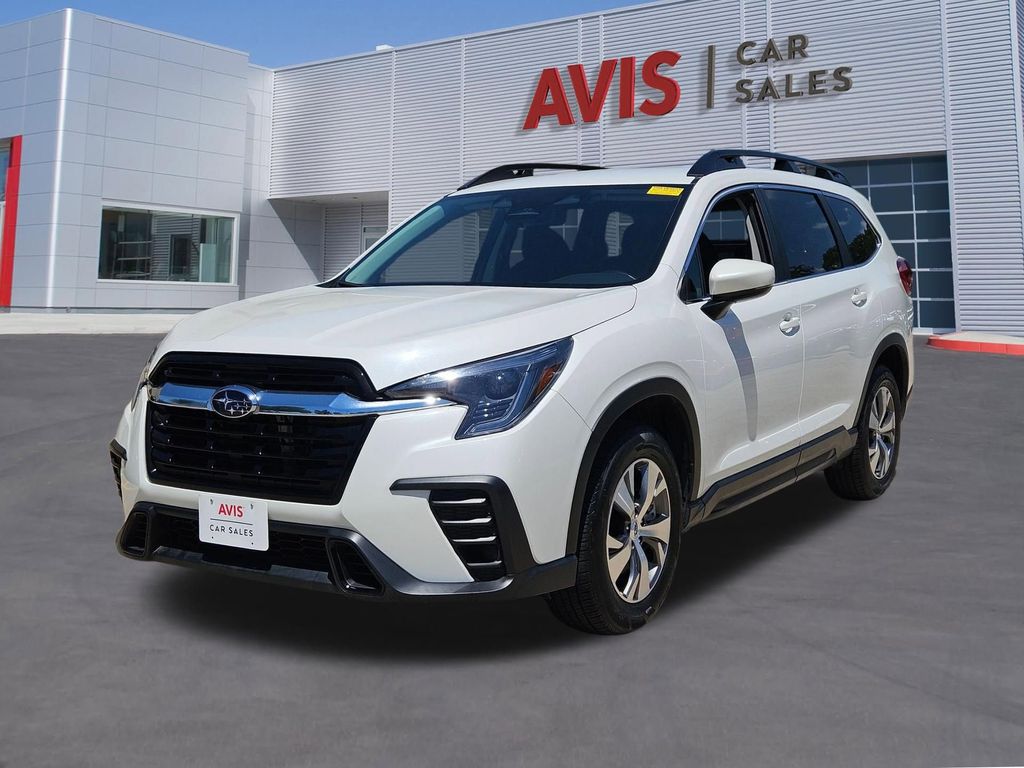 Crystal White Pearl 2025 Subaru Ascent Premium 7-Passenger AWD SUV / Crossover All-Wheel Drive Continuously Variable Transmission