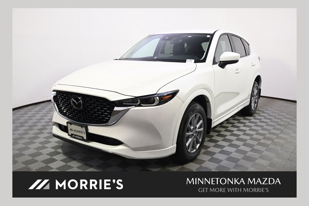 White Metallic 2025 Mazda CX-5 SUV / Crossover All-Wheel Drive 6-Speed Automatic