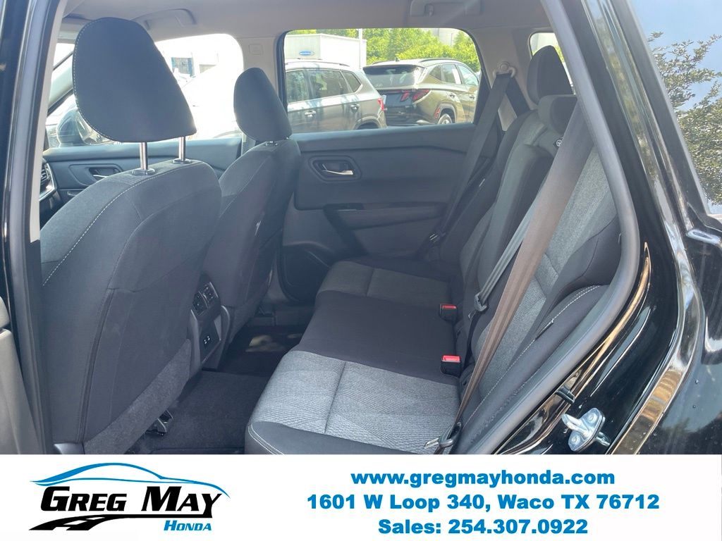 2025 Nissan Rogue SV Black at Greg May Honda