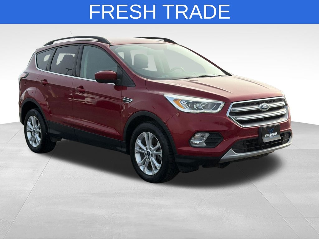Ruby Red Metallic 2017 Ford Escape SUV / Crossover All-Wheel Drive 6-Speed Automatic