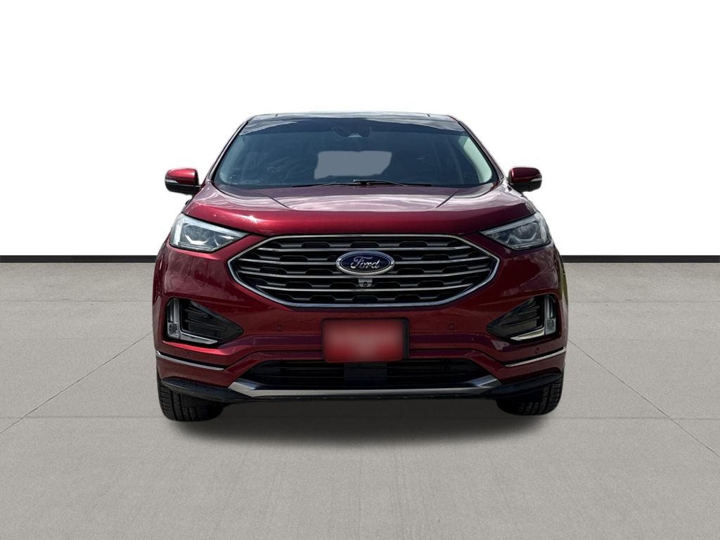 2019 Ford Edge Titanium Red at Community Kia