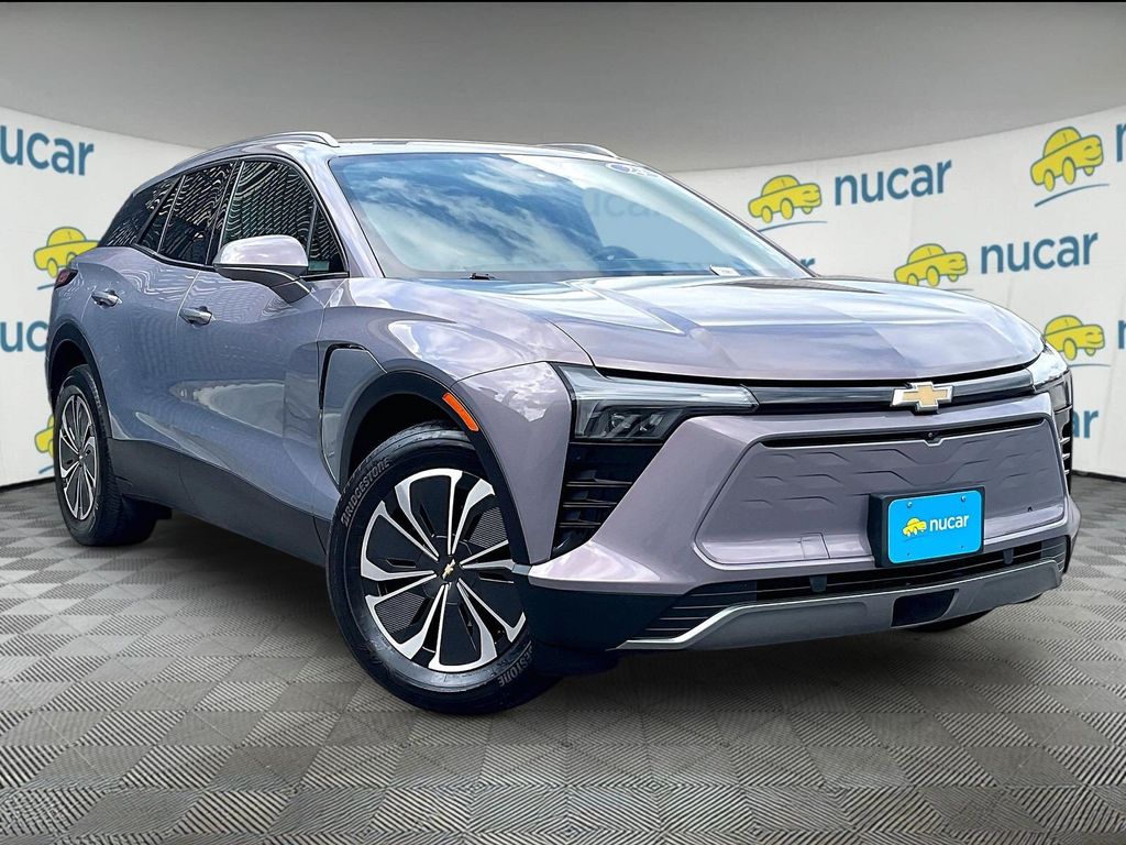 Galaxy Gray Metallic 2024 Chevrolet Blazer EV SUV / Crossover All-Wheel Drive 1-Speed Automatic