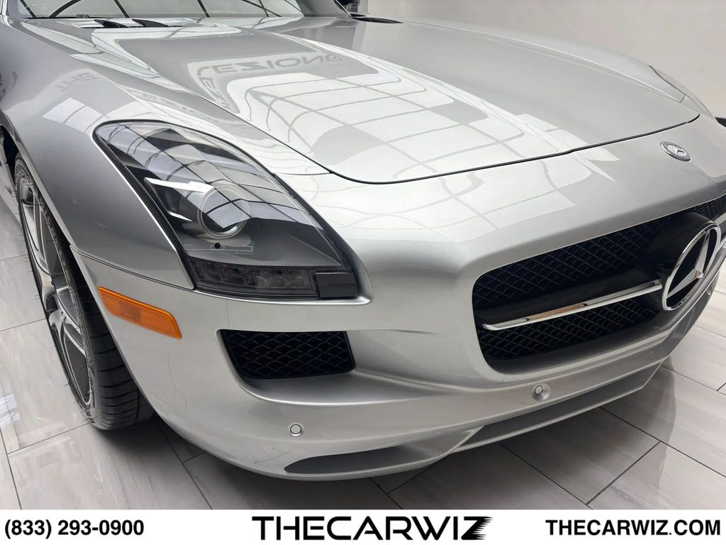 Iridium Silver Metallic 2013 Mercedes-Benz SLS AMG GT Coupe Rear-Wheel Drive 7-Speed Automatic