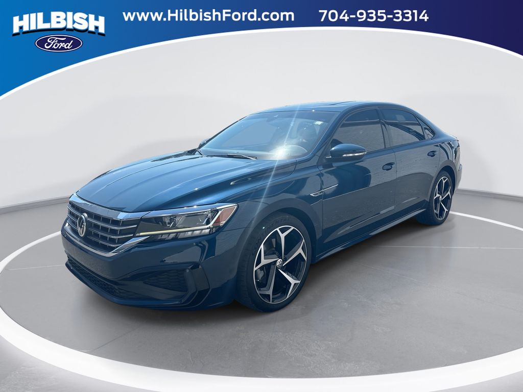 Blue Metallic 2021 Volkswagen Passat Sedan Front-Wheel Drive 6-Speed Automatic