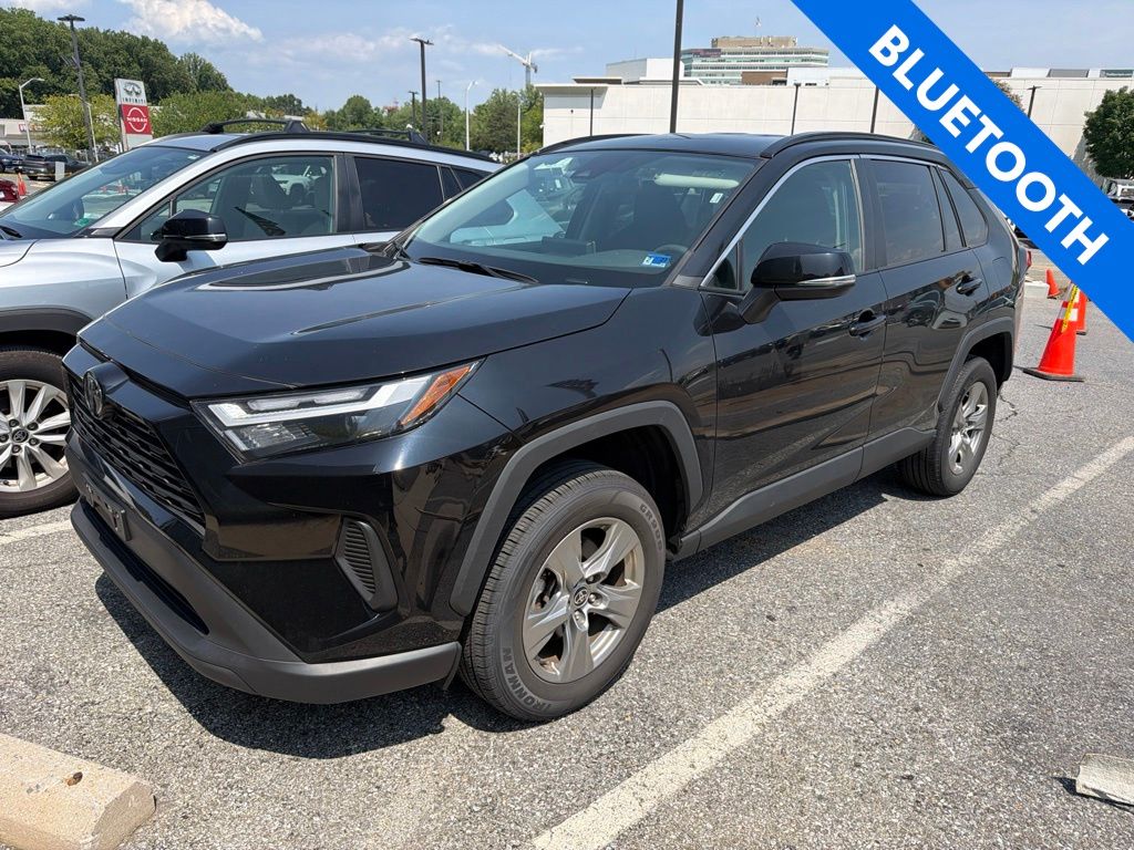 Midnight Black Metallic 2024 Toyota RAV4 SUV / Crossover Front-Wheel Drive 8-Speed Automatic