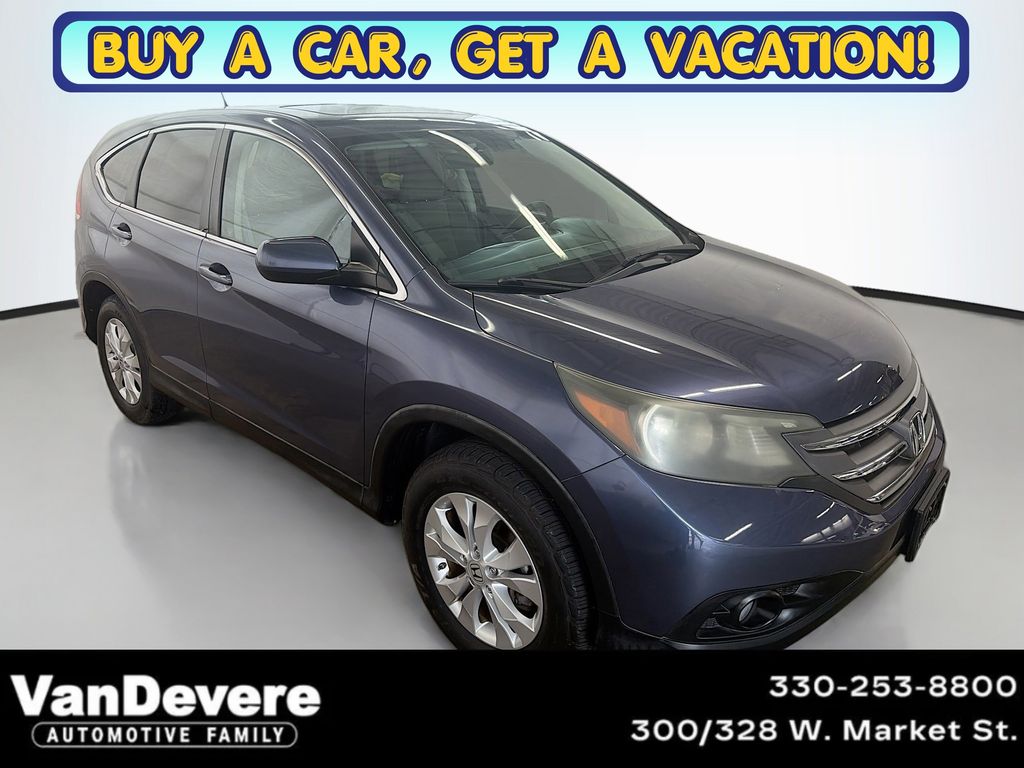 Blue 2012 Honda CR-V EX AWD SUV / Crossover All-Wheel Drive 5-Speed Automatic