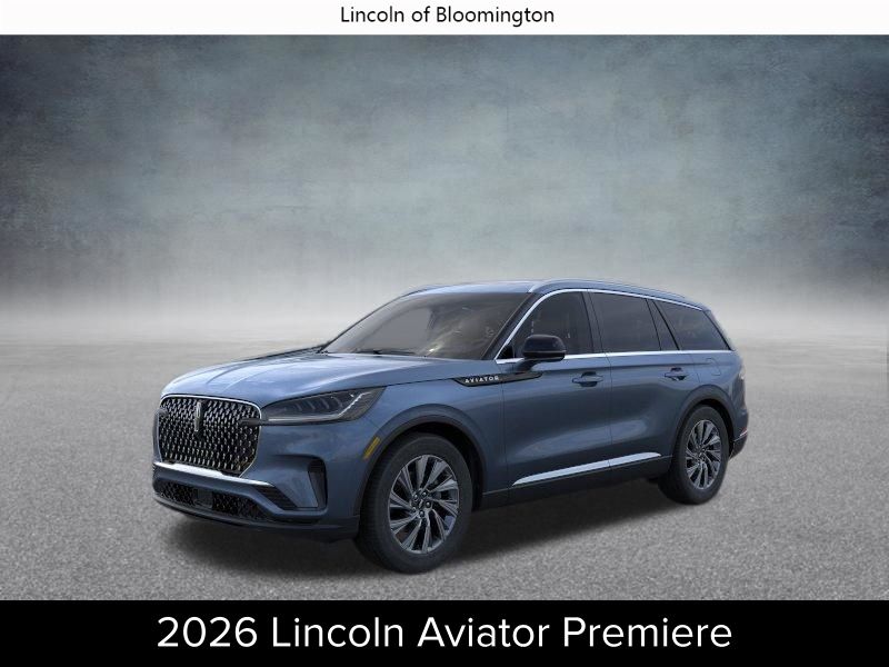 Blue Metallic 2026 Lincoln Aviator SUV / Crossover All-Wheel Drive Automatic