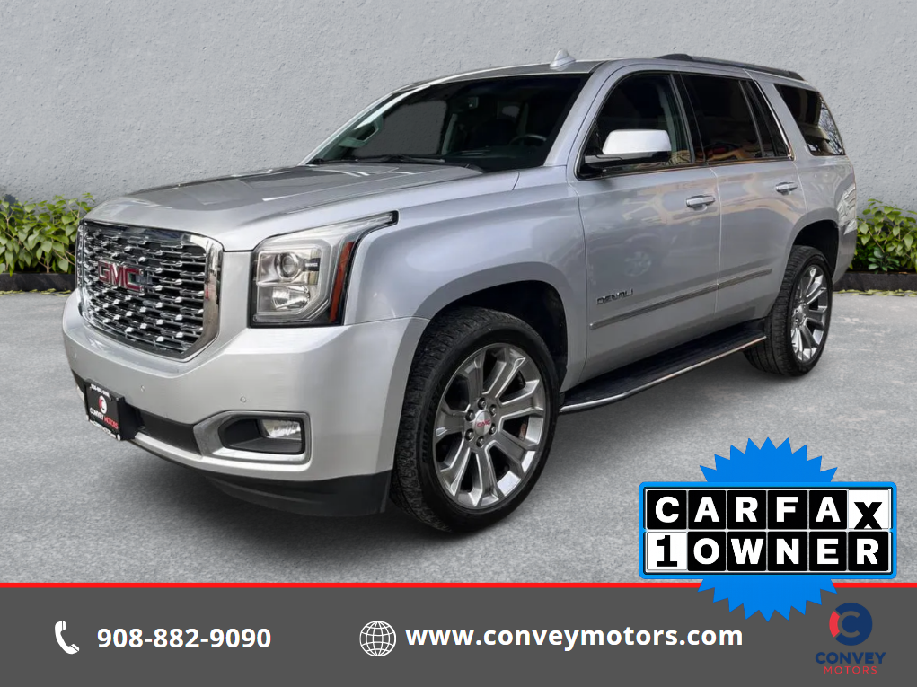 Quicksilver Metallic 2019 GMC Yukon Denali 4WD SUV / Crossover Four-Wheel Drive