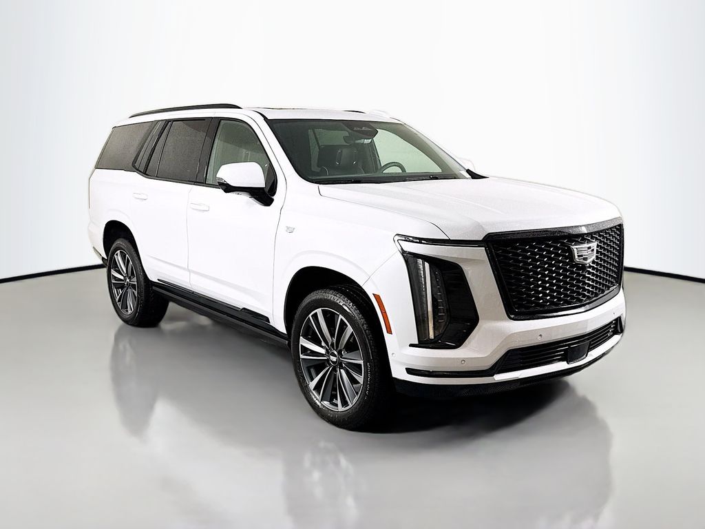 Vibrant White Tricoat 2026 Cadillac Escalade Sport 4WD SUV / Crossover Four-Wheel Drive