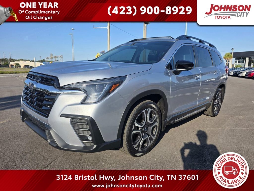 Ice Silver Metallic 2024 Subaru Ascent Limited 8-Passenger AWD SUV / Crossover All-Wheel Drive Continuously Variable Transmission