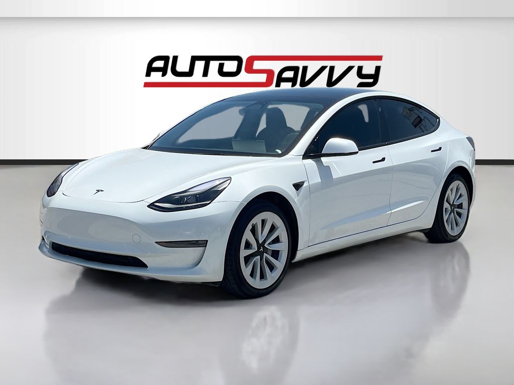2023 Tesla Model 3 Base White at Central Houston Nissan