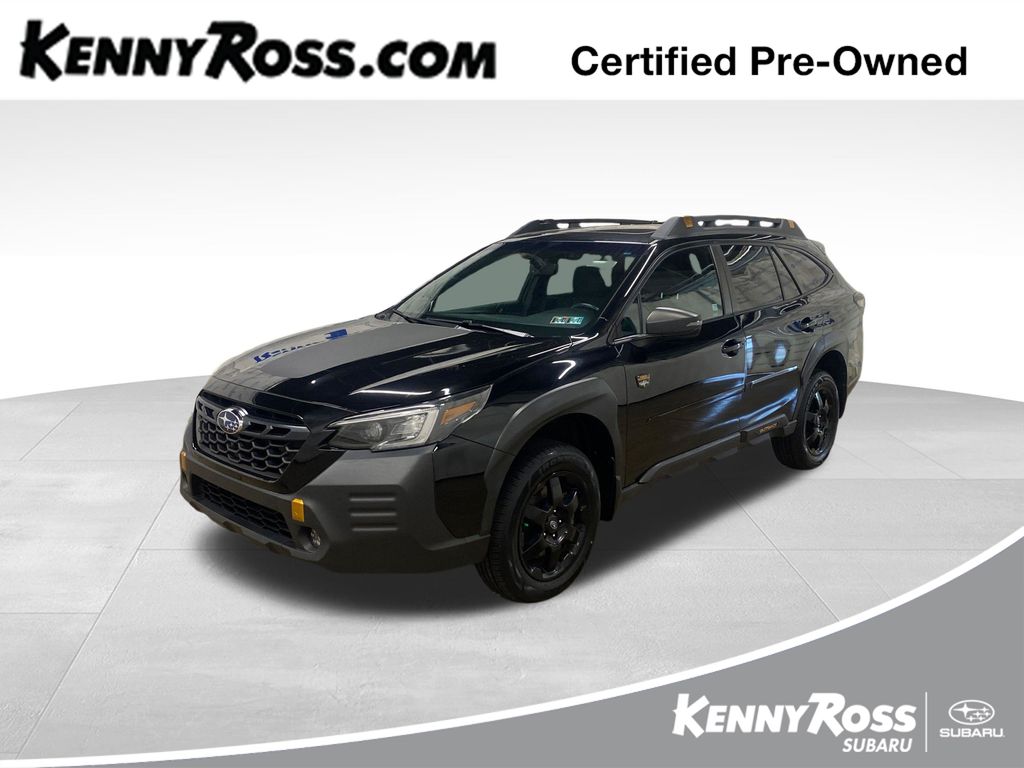 Crystal Black Silica 2022 Subaru Outback SUV / Crossover All-Wheel Drive Continuously Variable Transmission
