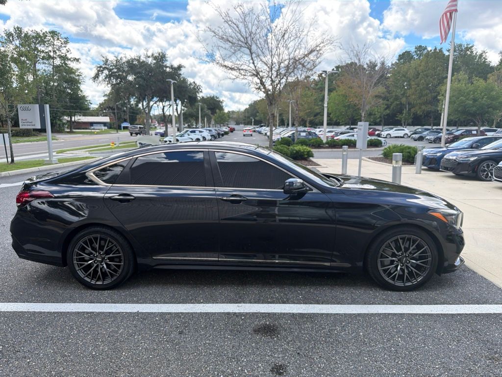 Victoria Black 2019 Genesis G80 Sedan Rear-Wheel Drive 8-Speed Automatic