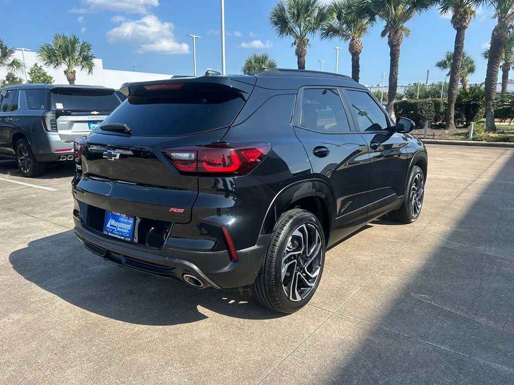 2024 Chevrolet TrailBlazer RS Black at AutoSavvy Houston Northwest
