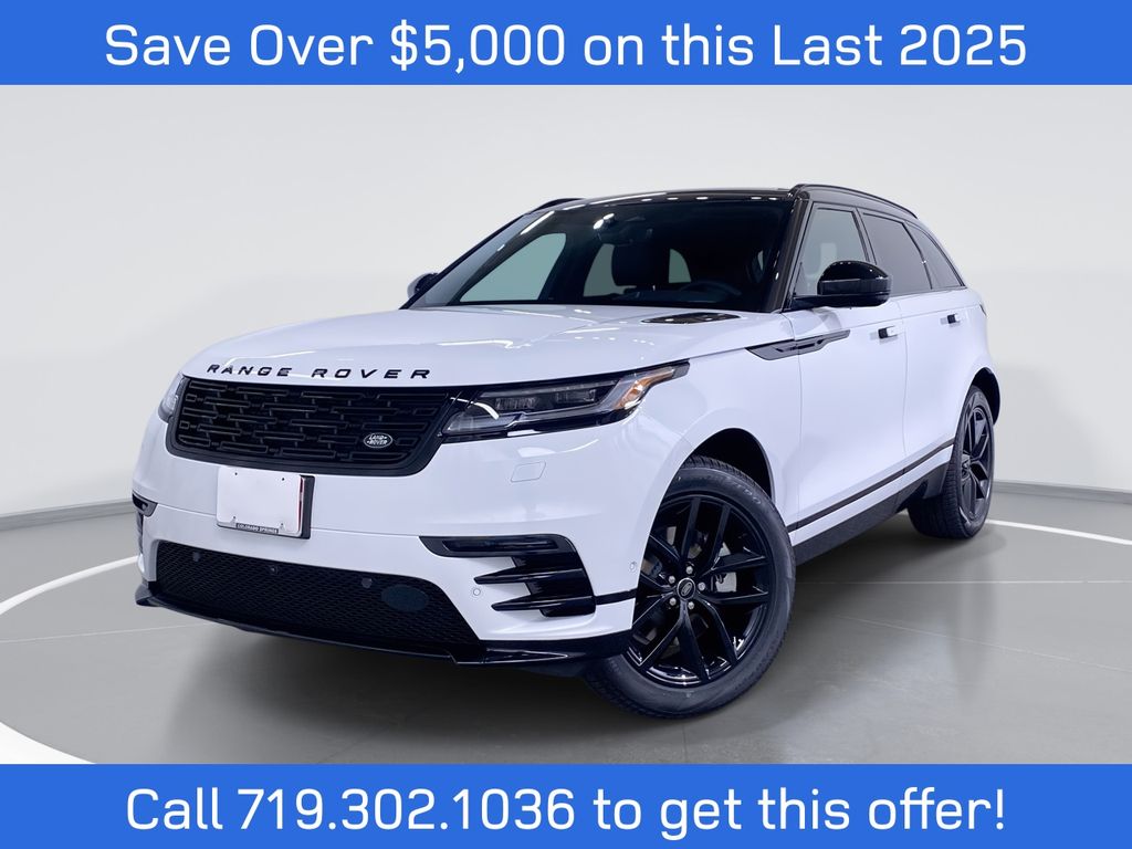Fuji White 2025 Land Rover Range Rover Velar P250 Dynamic SE AWD SUV / Crossover All-Wheel Drive 8-Speed Automatic