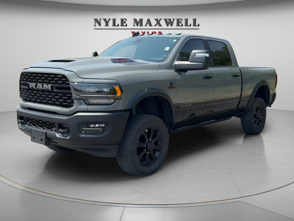 Ceramic Gray Clearcoat 2024 RAM 2500 Pickup Truck Four-Wheel Drive 6-Speed Automatic