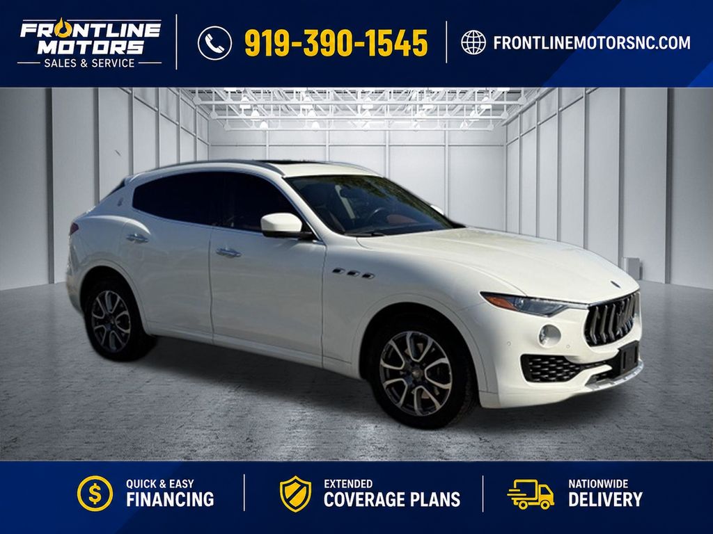 White 2017 Maserati Levante SUV / Crossover All-Wheel Drive 8-Speed Automatic