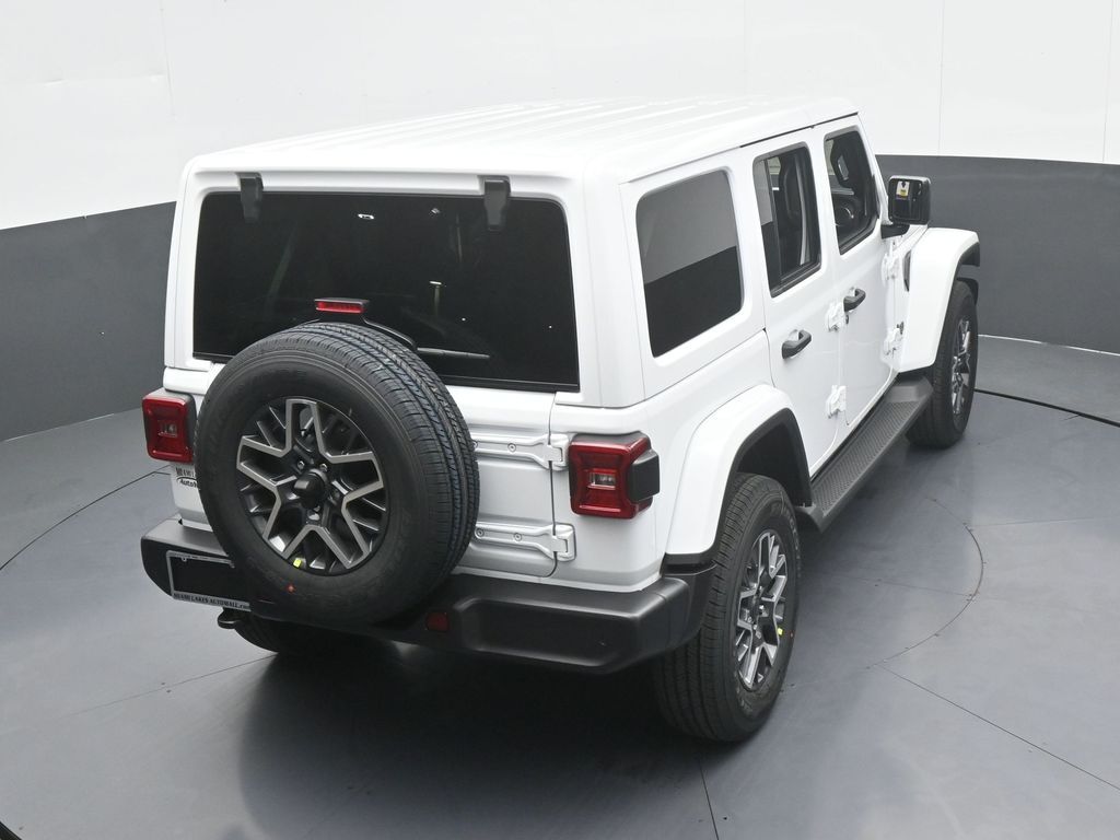 New 2026 Bright White Clearcoat Jeep Sahara image 48