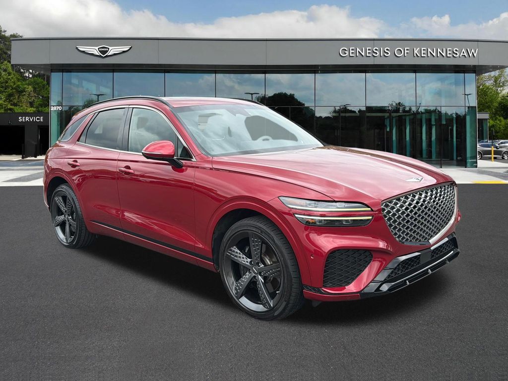 Mauna Red 2022 Genesis GV70 3.5T Sport AWD SUV / Crossover All-Wheel Drive 8-Speed Automatic