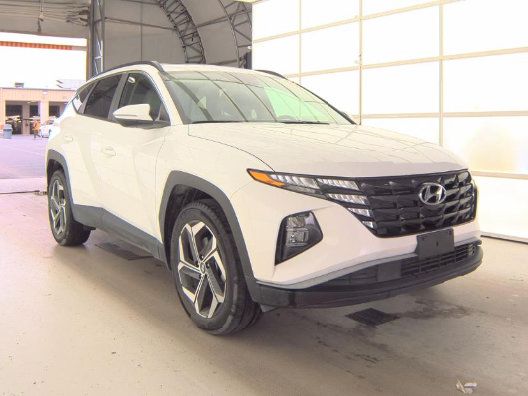 Serenity White Pearl 2023 Hyundai Tucson SUV / Crossover All-Wheel Drive 8-Speed Automatic