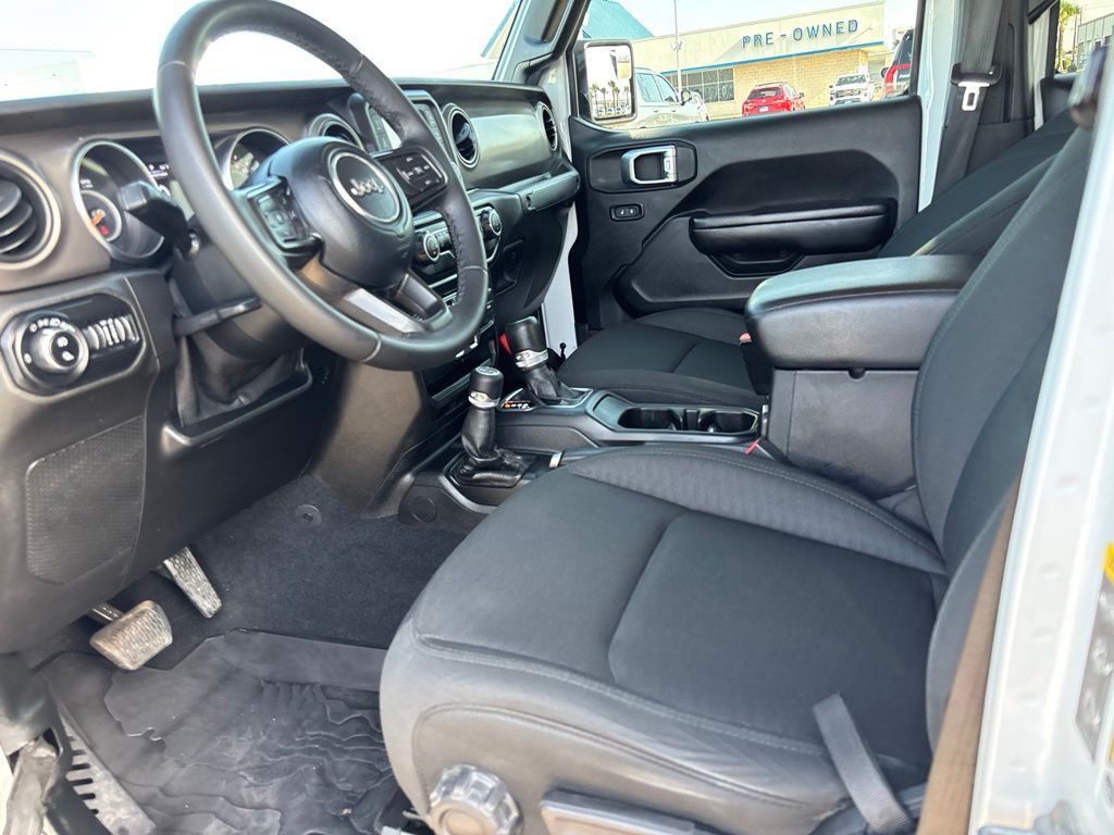 2020 Jeep Gladiator Sport White at DeMontrond Mazda