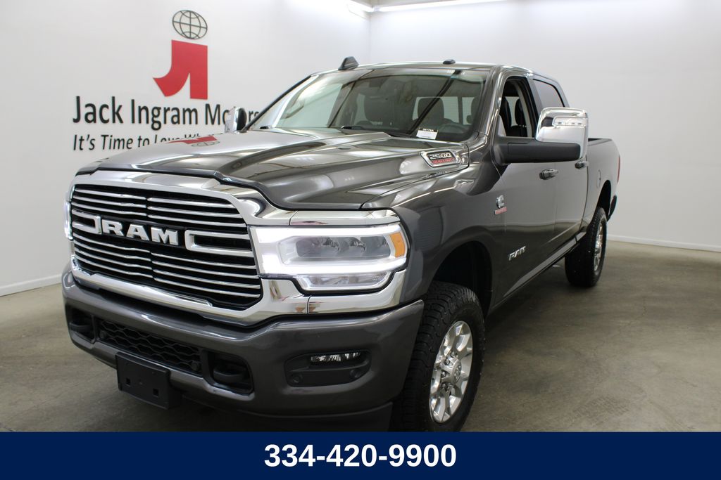 Crystal Metallic 2024 RAM 2500 Pickup Truck Four-Wheel Drive 6-Speed Automatic