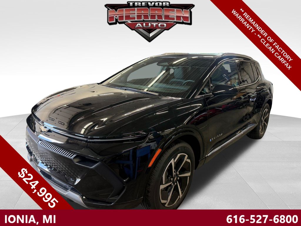 Black 2024 Chevrolet Equinox EV LT with 2LT FWD SUV / Crossover Front-Wheel Drive 1-Speed Automatic
