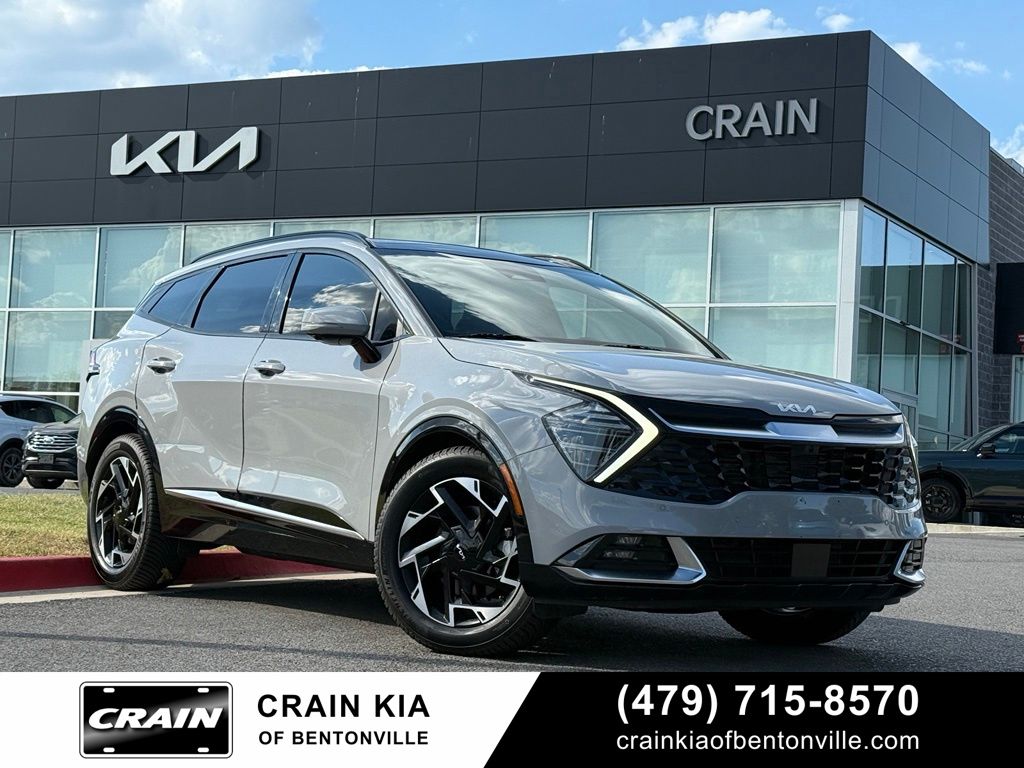Gray 2023 Kia Sportage SUV / Crossover Front-Wheel Drive 8-Speed Automatic