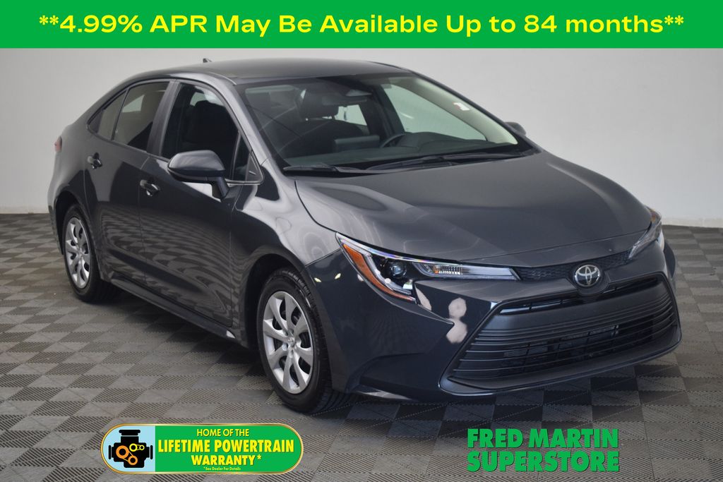 Underground 2024 Toyota Corolla Sedan Front-Wheel Drive Continuously Variable Transmission