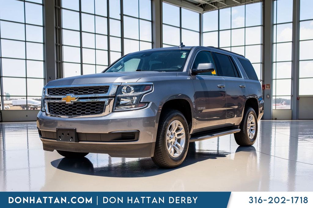 Gray (Satin Steel Metallic) 2019 Chevrolet Tahoe SUV / Crossover Four-Wheel Drive 6-Speed Automatic Overdrive