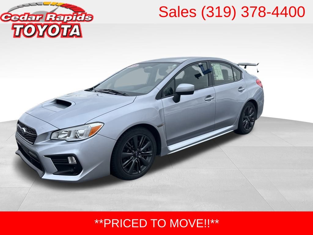 Ice Silver Metallic 2019 Subaru WRX AWD Sedan All-Wheel Drive 6-Speed Manual