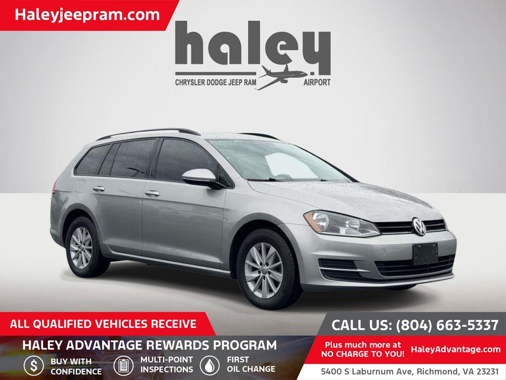 Tungsten Silver Metallic 2016 Volkswagen Golf SportWagen Wagon Front-Wheel Drive 6-Speed Automatic