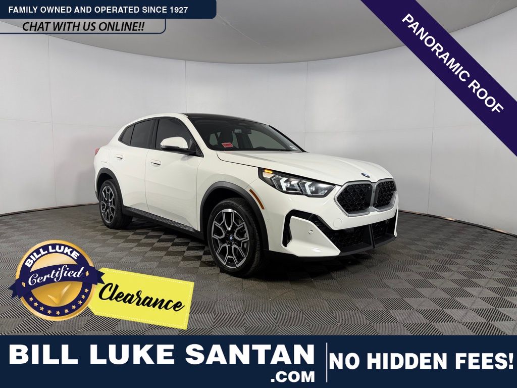 Alpine White 2025 BMW X2 xDrive28i SUV / Crossover All-Wheel Drive 7-Speed Automatic