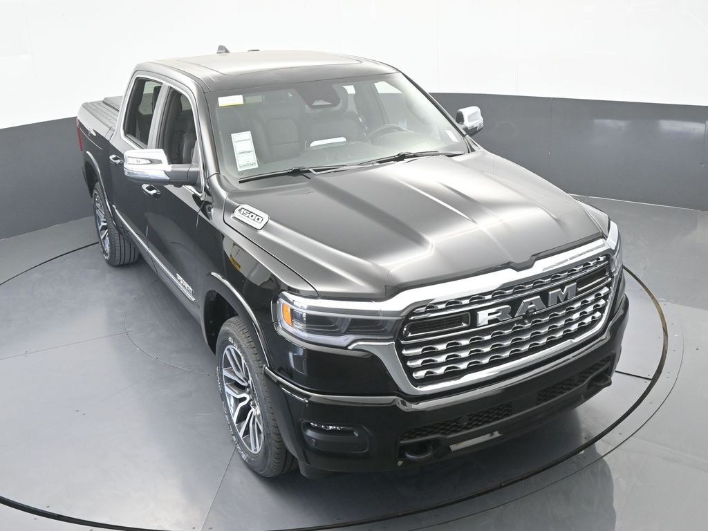 New 2026 Diamond Black Crystal Pearlcoat Ram Limited image 58