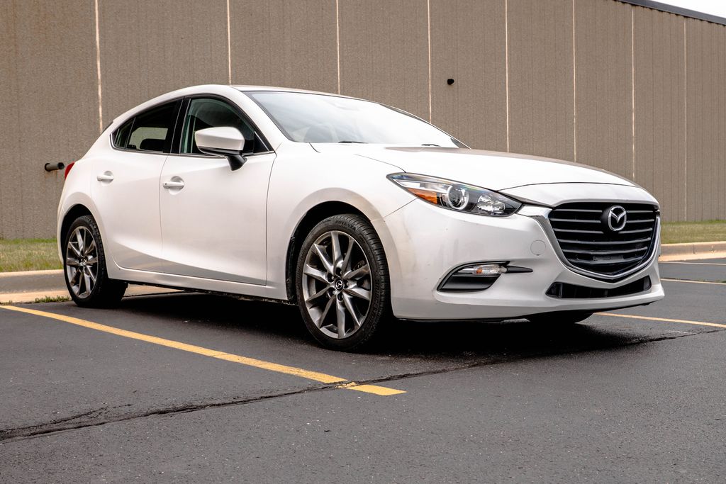 Used 2018 Mazda Mazda3 Touring with VIN 3MZBN1L38JM159995 for sale in Glendale, WI