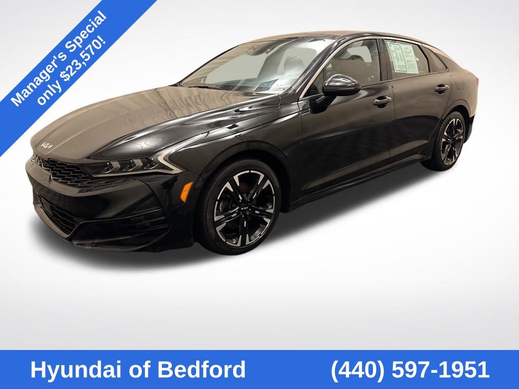 Ebony Black 2024 Kia K5 GT-Line FWD Sedan Front-Wheel Drive 8-Speed Automatic