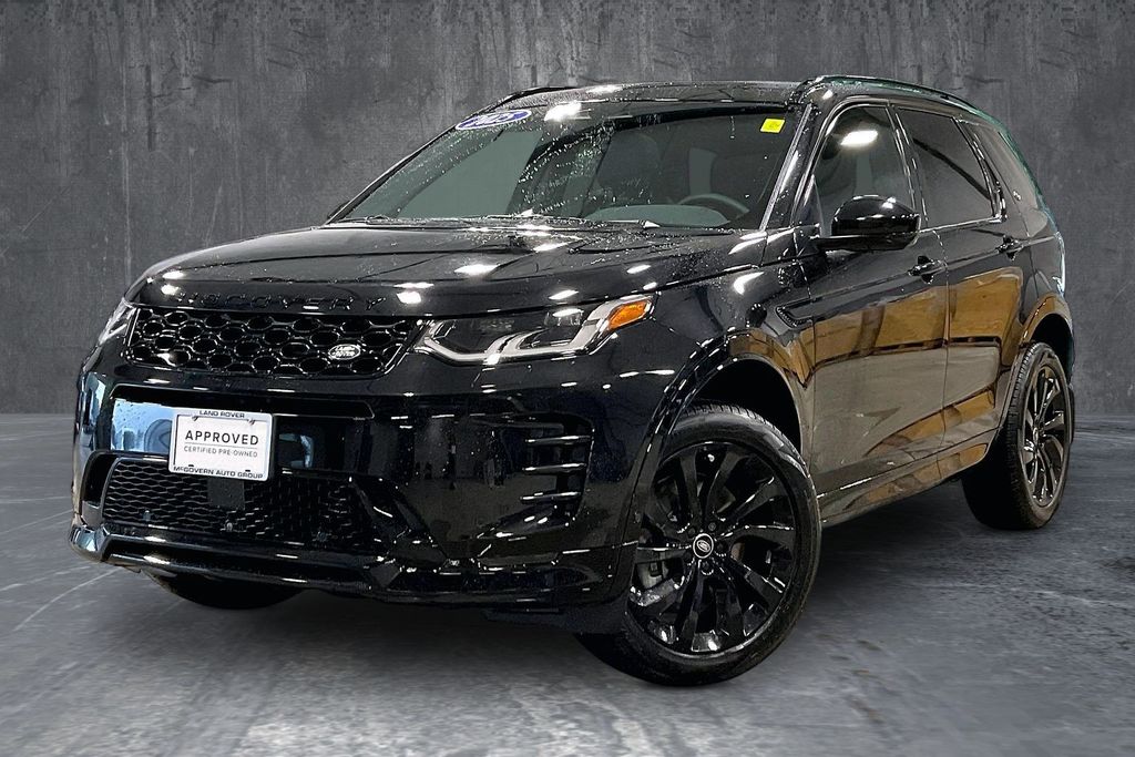 Santorini Black Metallic 2025 Land Rover Discovery Sport SUV / Crossover All-Wheel Drive 9-Speed Automatic