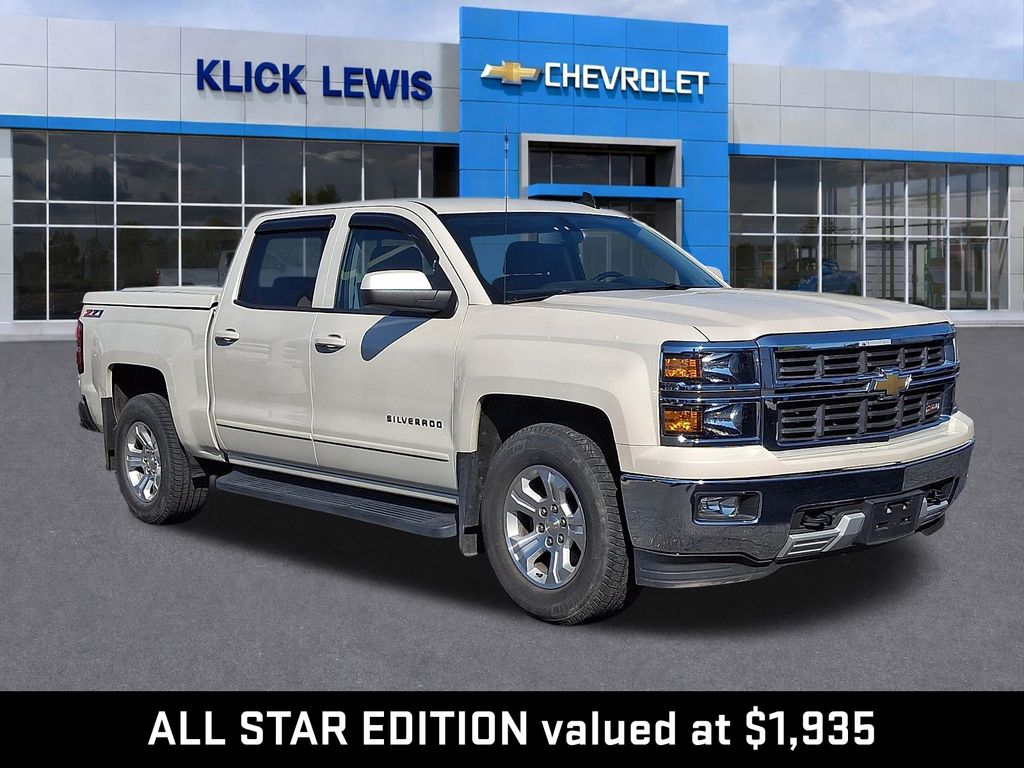 2015 Chevrolet Silverado 1500 LT White at Phil Fitts Ford