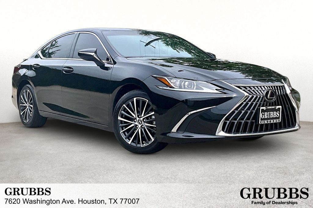 Black (Caviar) 2025 Lexus ES Hybrid 300h FWD Sedan Front-Wheel Drive Continuously Variable Transmission