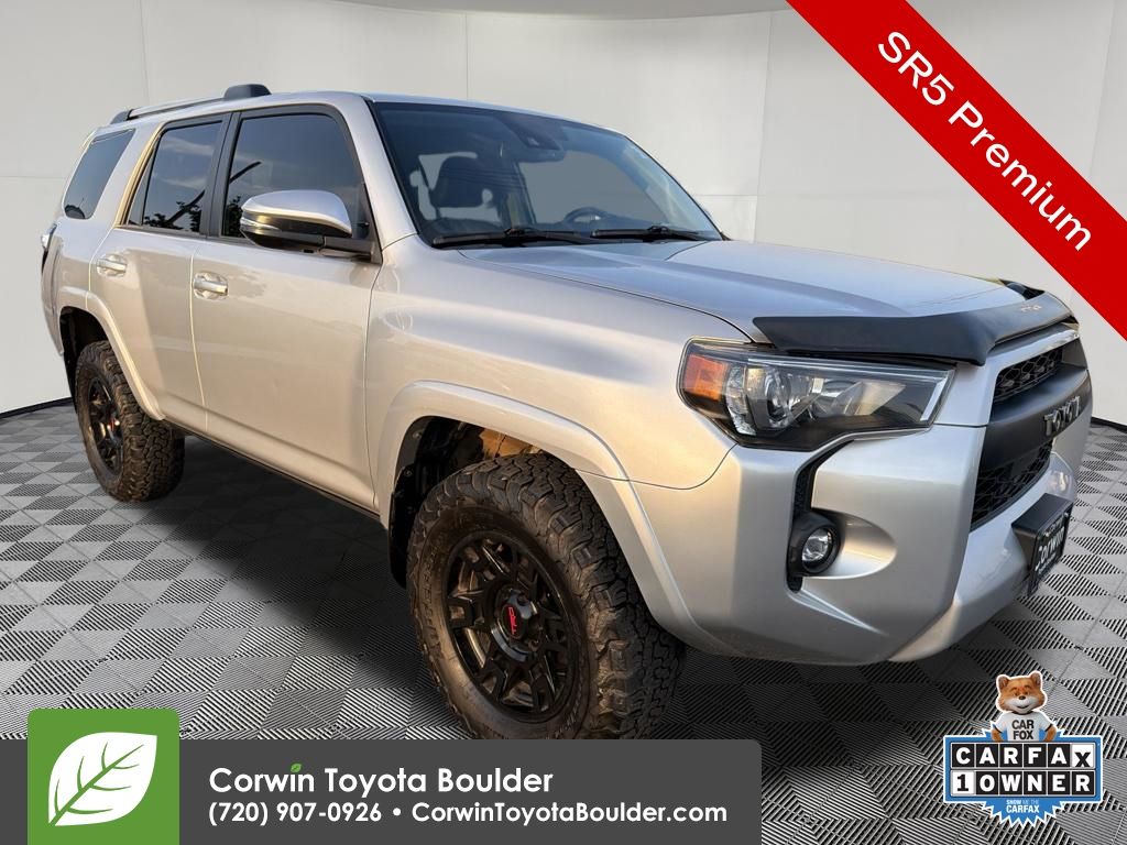 Classic Silver Metallic 2022 Toyota 4Runner SUV / Crossover Four-Wheel Drive 5-Speed Automatic