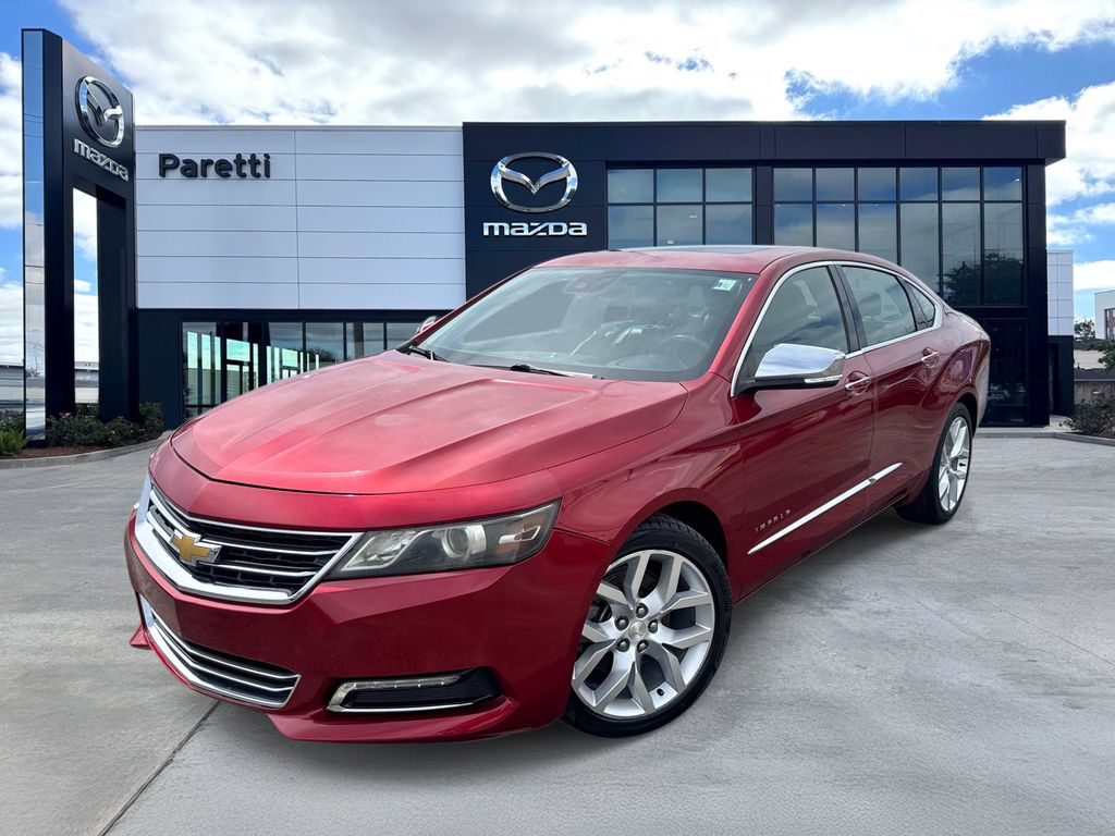 Crystal Red Tintcoat 2014 Chevrolet Impala Sedan Front-Wheel Drive 6-Speed Automatic Overdrive