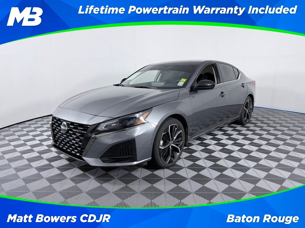 Gray (Gun Metallic) 2024 Nissan Altima Sedan Front-Wheel Drive Continuously Variable Transmission