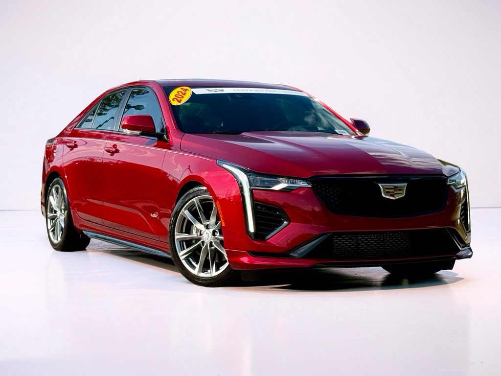 2024 Cadillac CT4 V-Series Radiant Red - Jim Hudson Acura - Image 2
