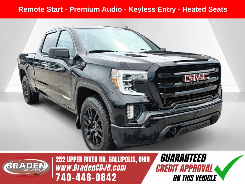 Onyx Black 2021 GMC Sierra 1500 Pickup Truck Four-Wheel Drive 8-Speed Automatic