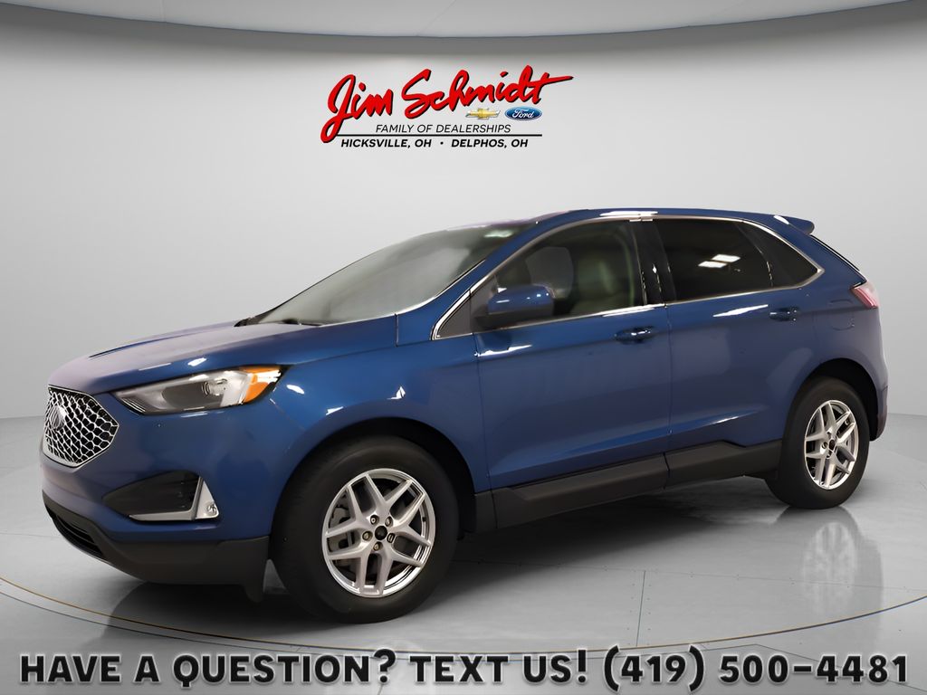 Atlas Blue Metallic 2023 Ford Edge SUV / Crossover All-Wheel Drive 8-Speed Automatic