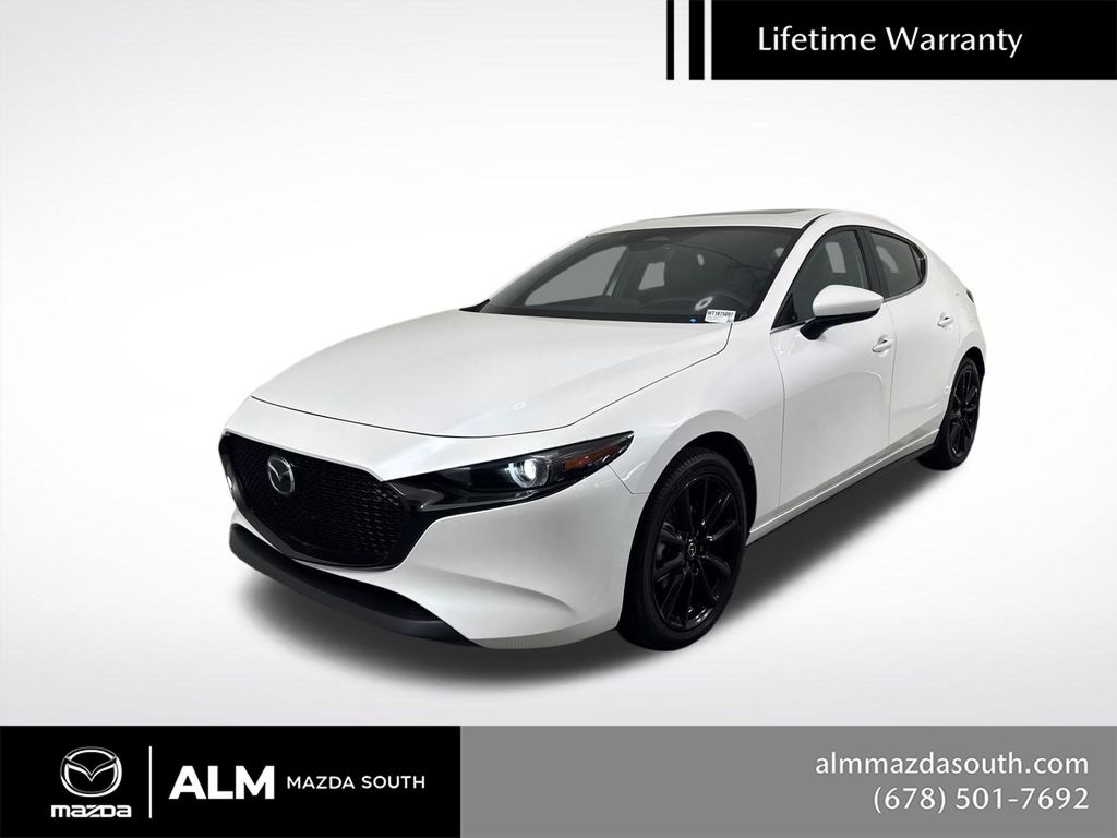 Snowflake White Pearl Mica 2026 Mazda MAZDA3 2.5 S Premium Hatchback FWD Hatchback Front-Wheel Drive 6-Speed Manual