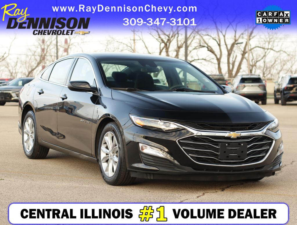Black Metallic 2025 Chevrolet Malibu Sedan Front-Wheel Drive Continuously Variable Transmission